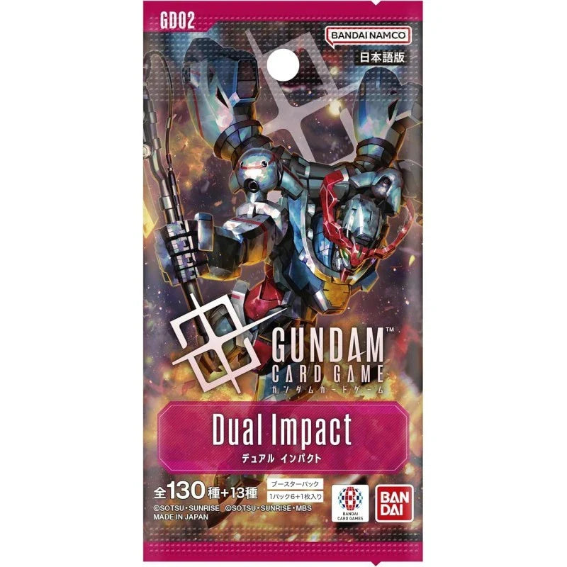 BANDAI Gundam Card Game Dual Impact GD02 Booster Box TCG JAPANESE