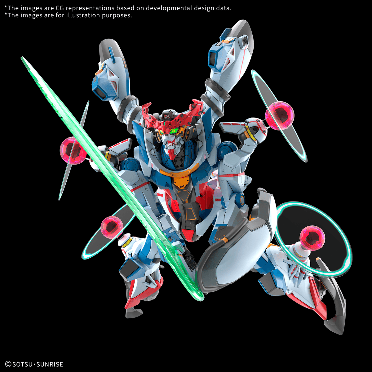 HG 1/144 GQuuuuuuX(Endymion Unit Awakened)