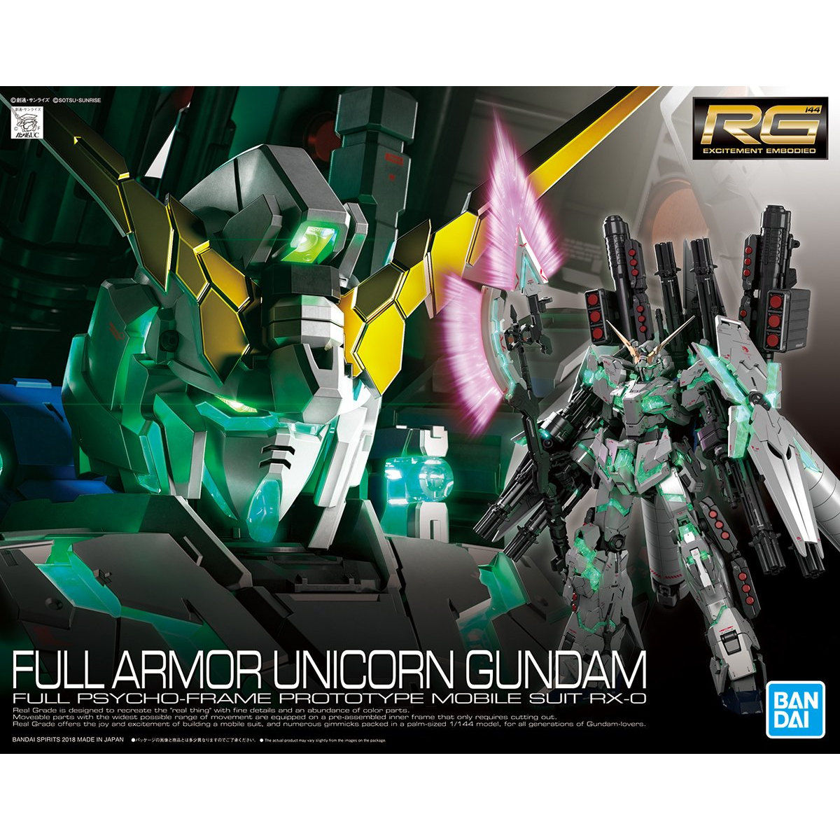 RG 1/144 FULL ARMOR UNICORN GUNDAM RX-0
