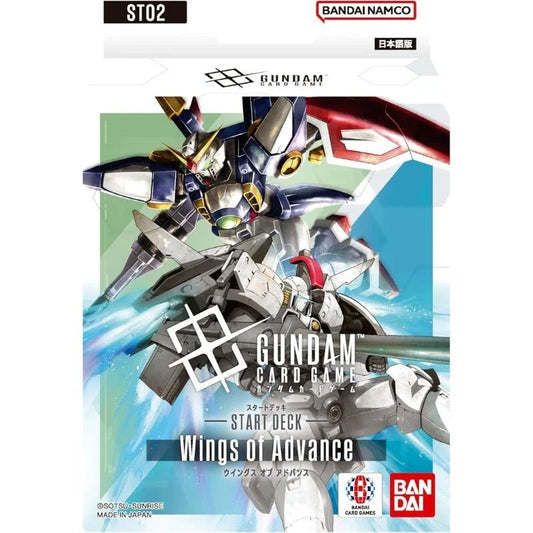 BANDAI Gundam Card Game Wings of Advance Starter Deck ST02 JAPANESE