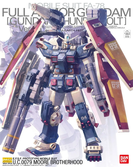 1/100 MG Full Armor Gundam F-78 (Gundam Thunderbolt)