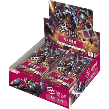BANDAI Gundam Card Game Dual Impact GD02 Booster Box TCG JAPANESE