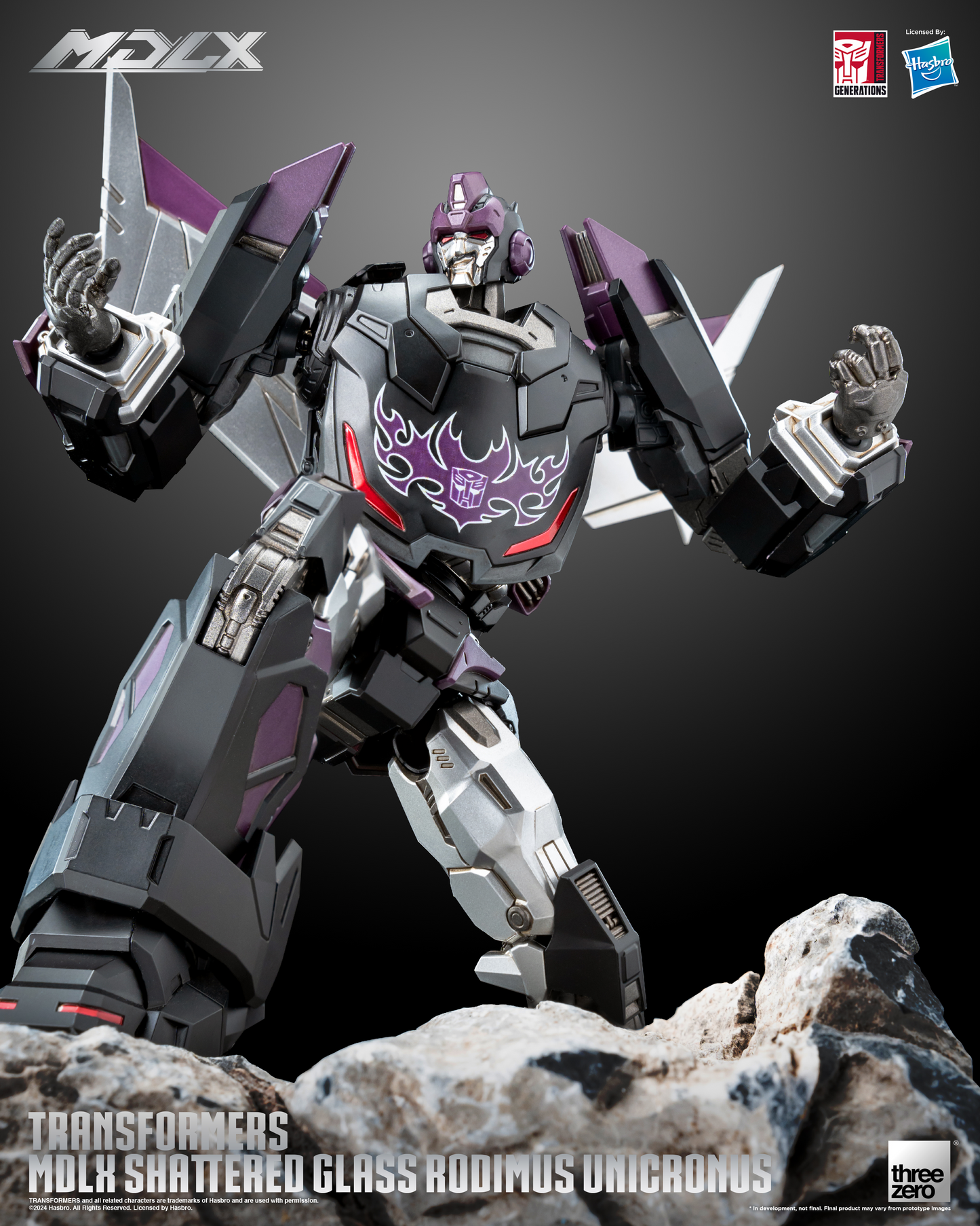 MDLX Shattered Glass Rodimus Unicronus