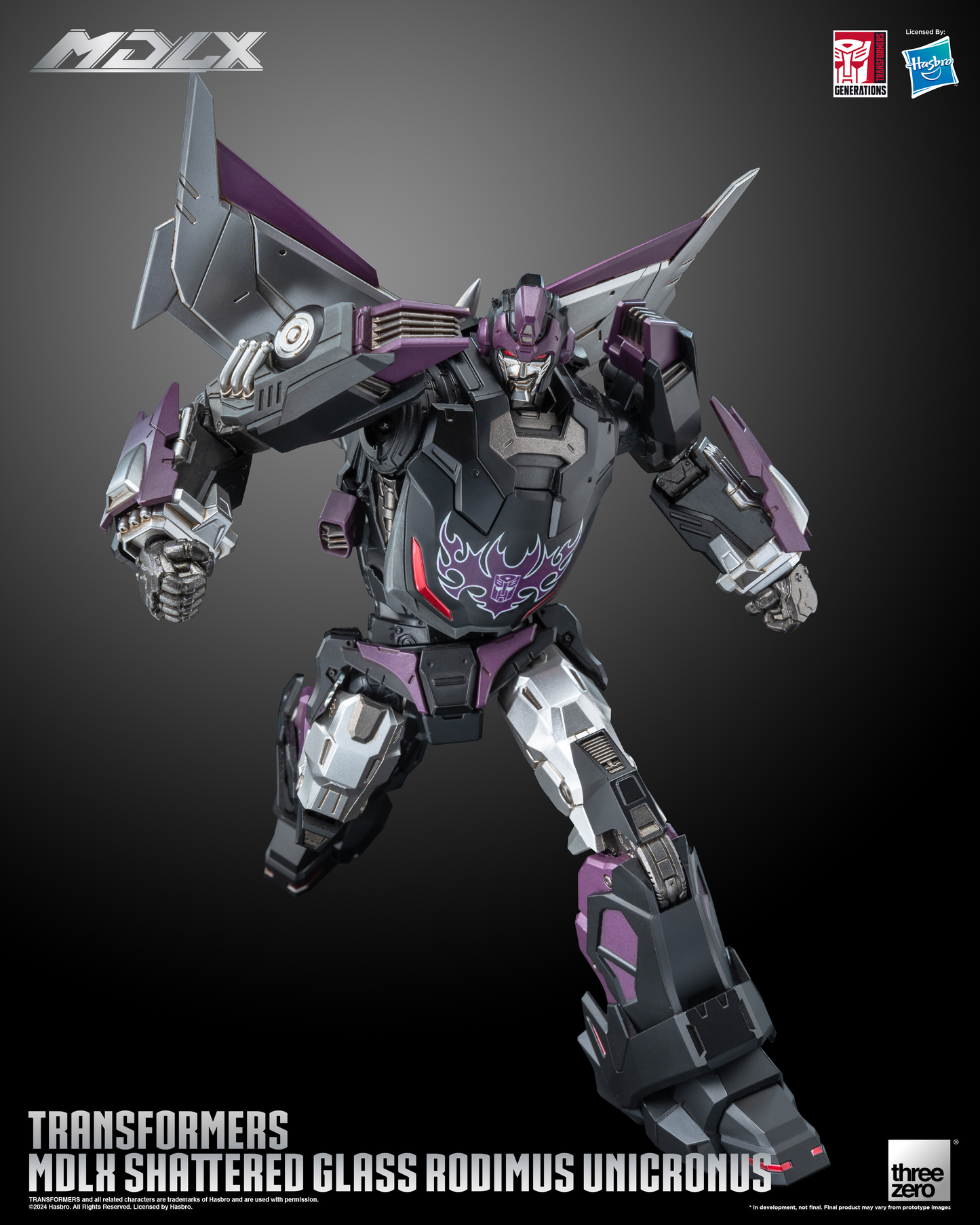 MDLX Shattered Glass Rodimus Unicronus