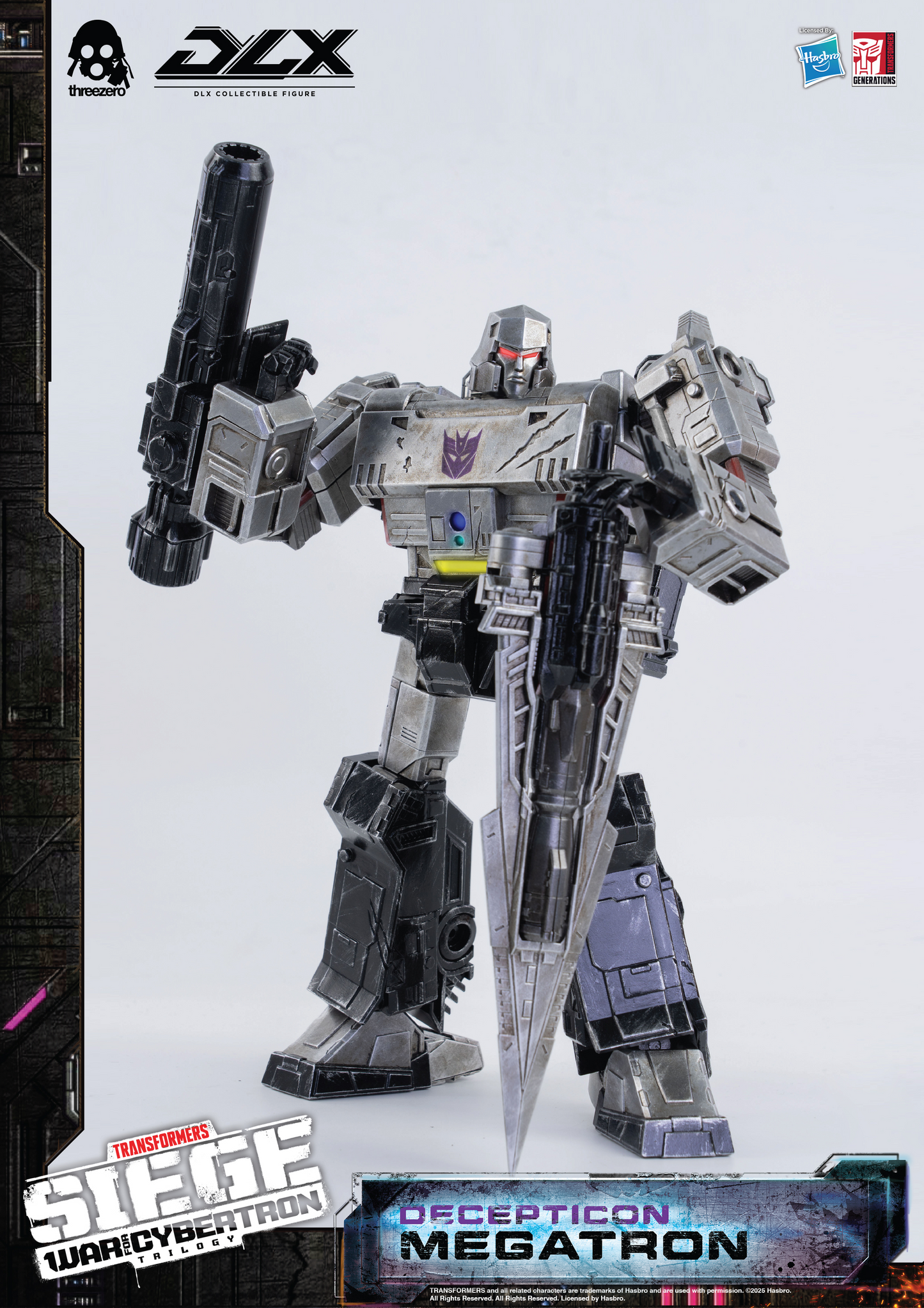 DLX Megatron - Transformers: War for Cybertron Trilogy