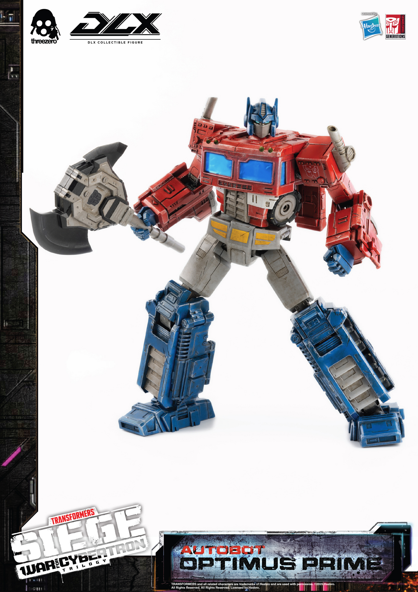 DLX Optimus Prime - Transformers: War for Cybertron Trilogy