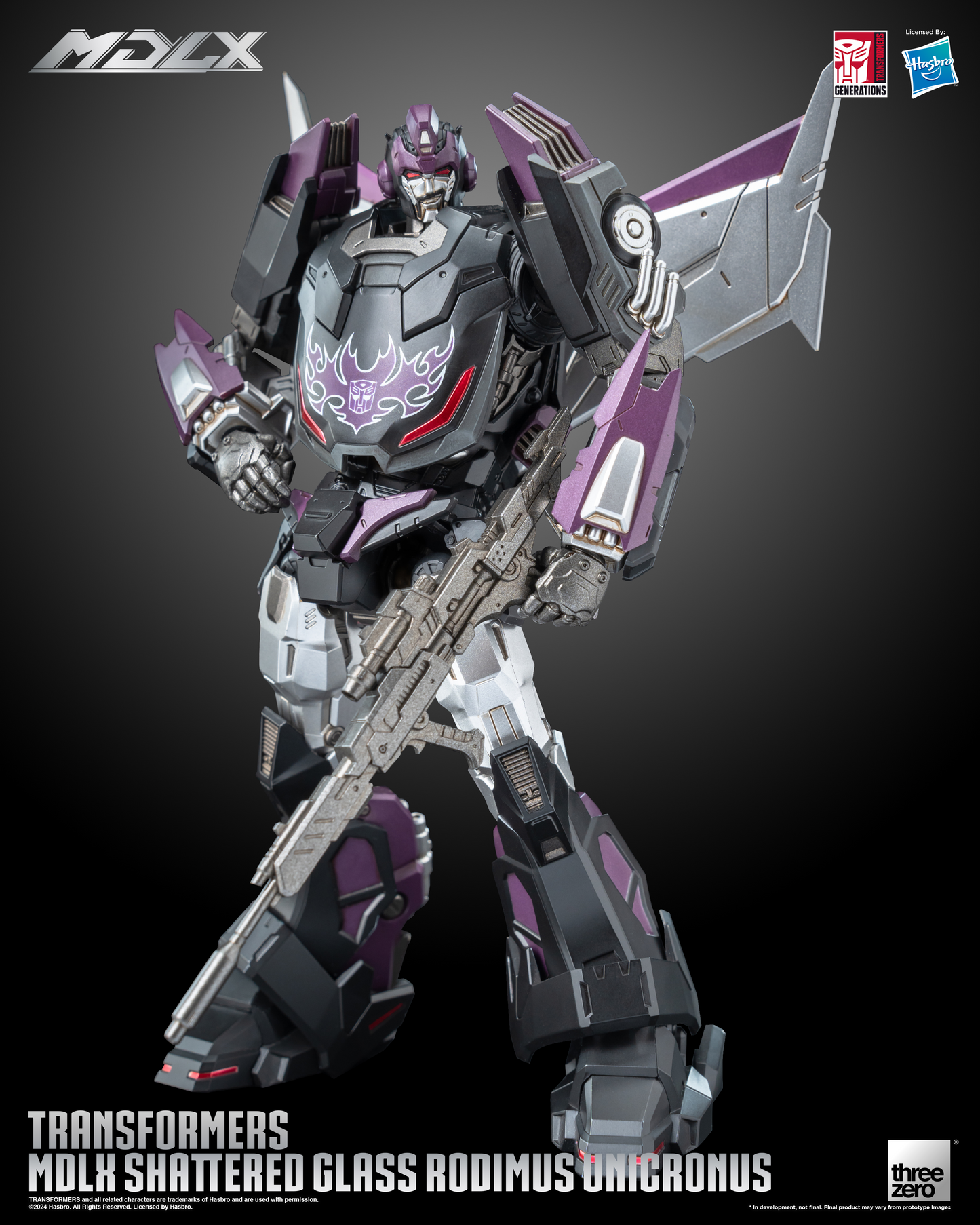MDLX Shattered Glass Rodimus Unicronus