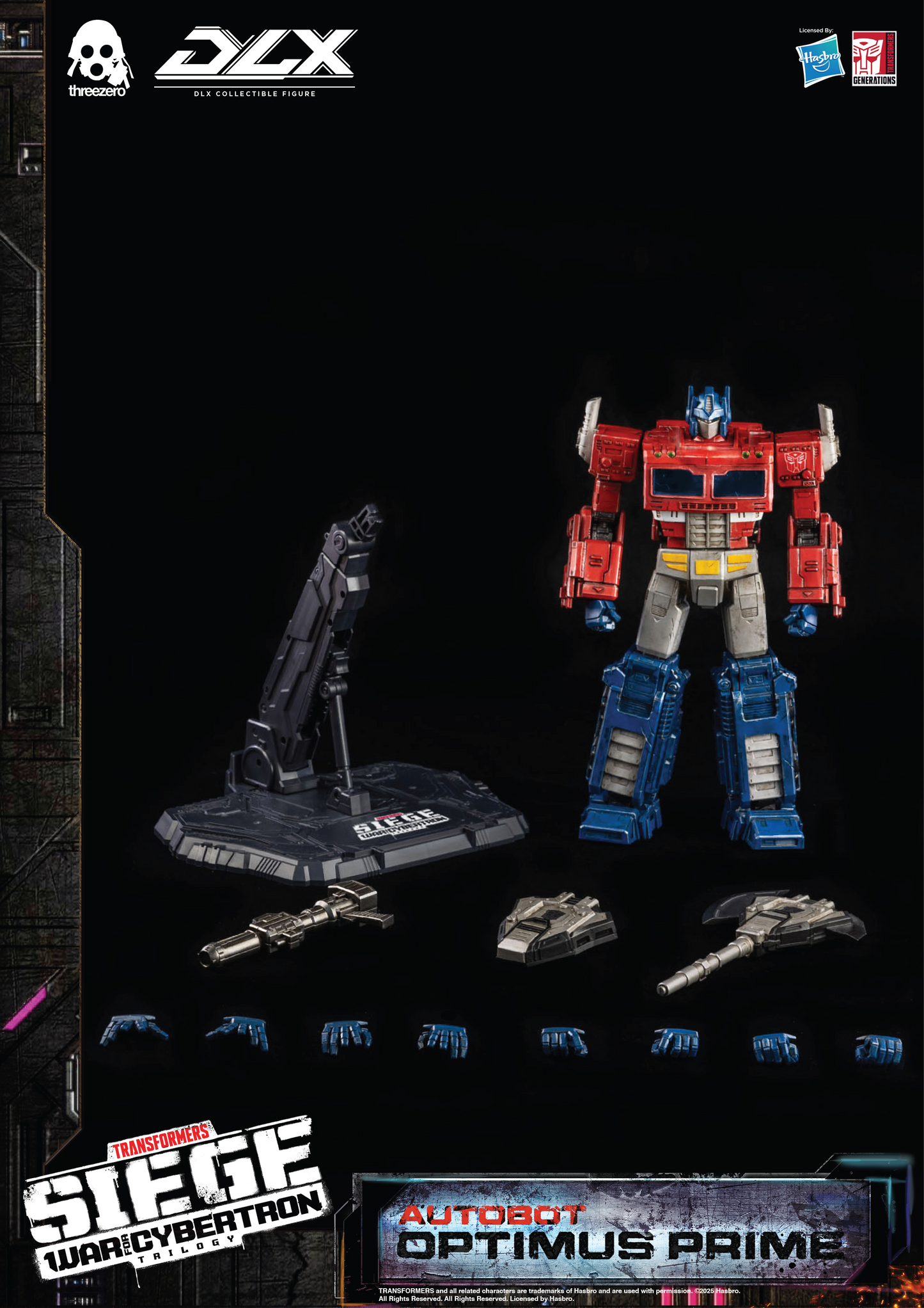 DLX Optimus Prime - Transformers: War for Cybertron Trilogy
