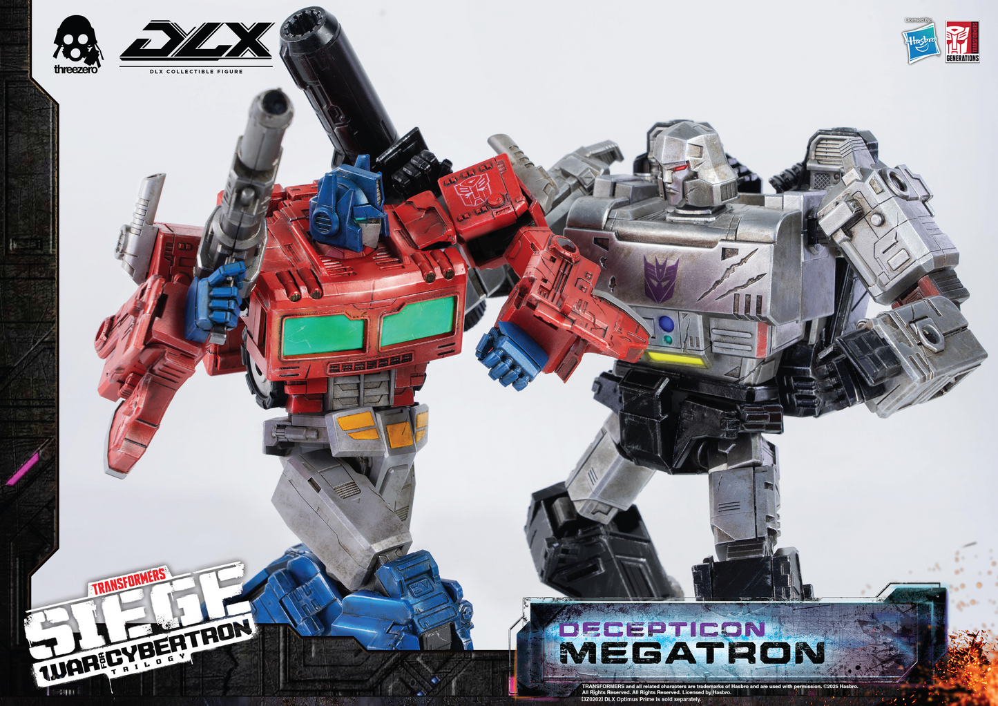 DLX Megatron - Transformers: War for Cybertron Trilogy