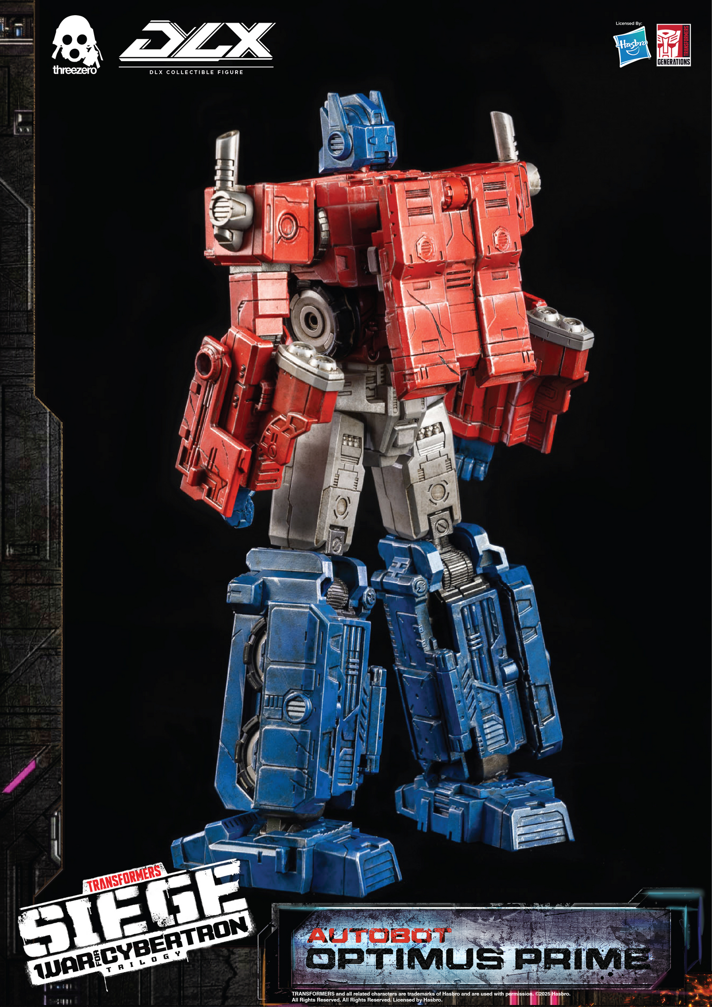 DLX Optimus Prime - Transformers: War for Cybertron Trilogy
