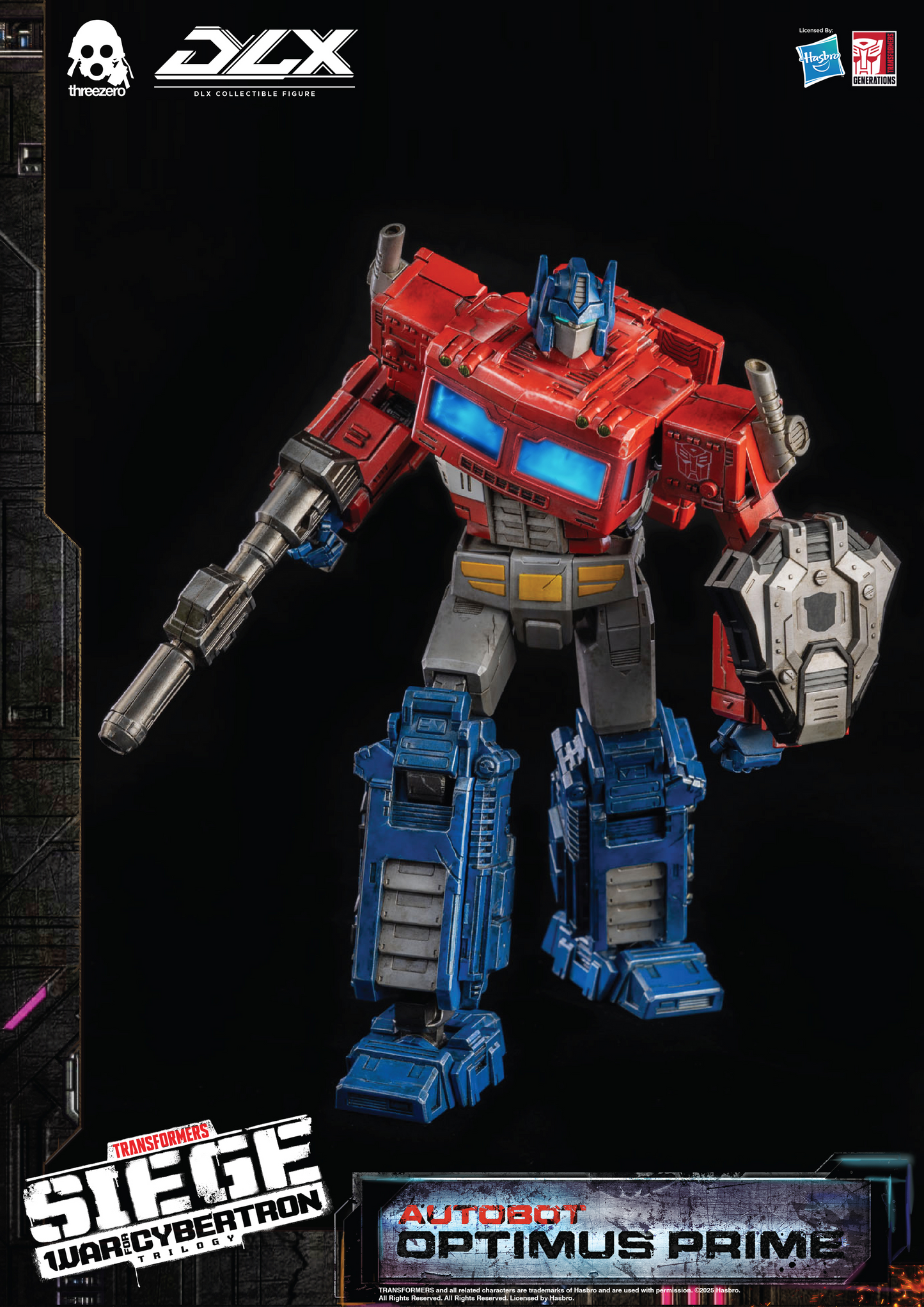 DLX Optimus Prime - Transformers: War for Cybertron Trilogy