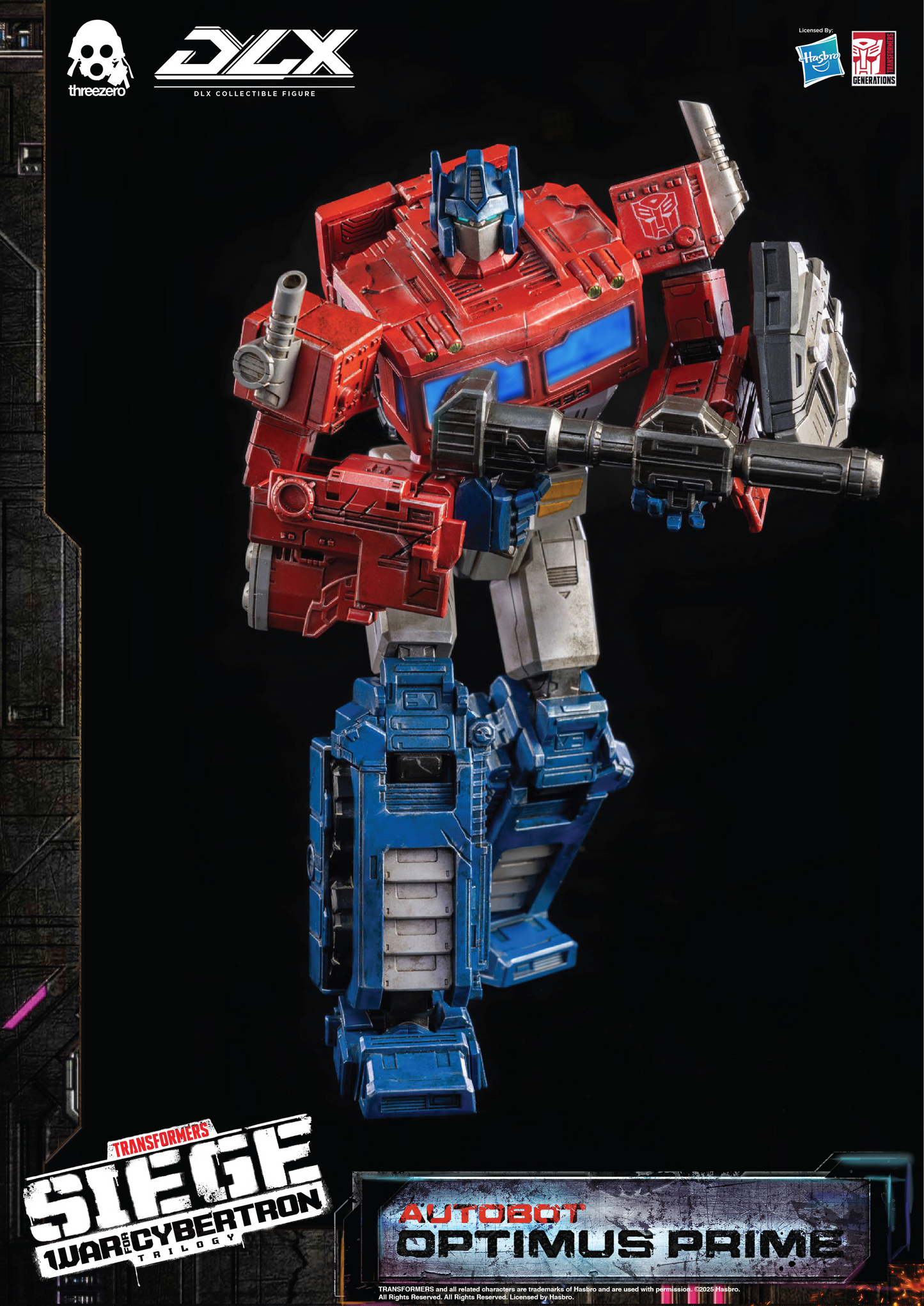 DLX Optimus Prime - Transformers: War for Cybertron Trilogy