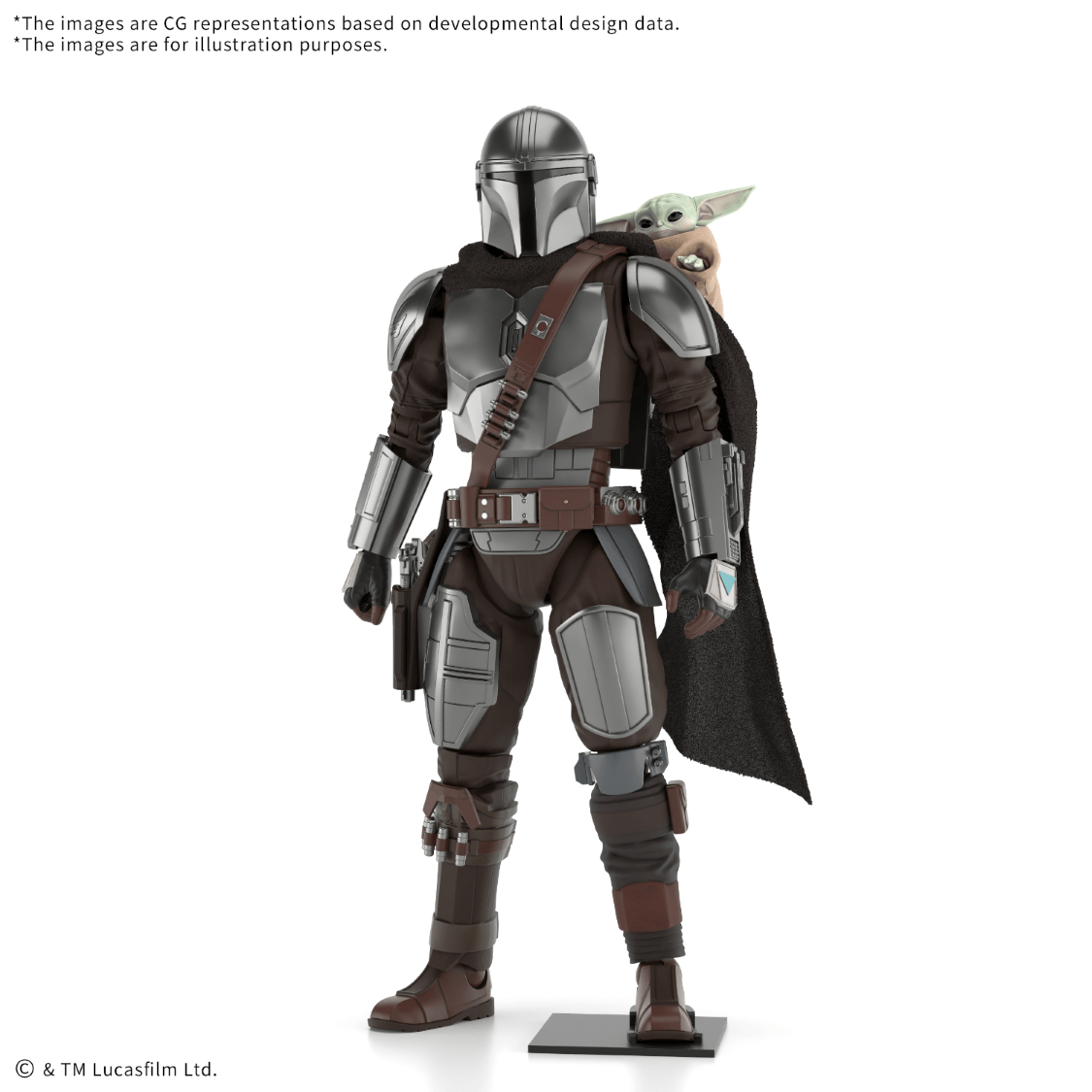 1/12 Star Wars The Mandalorian and Grogu