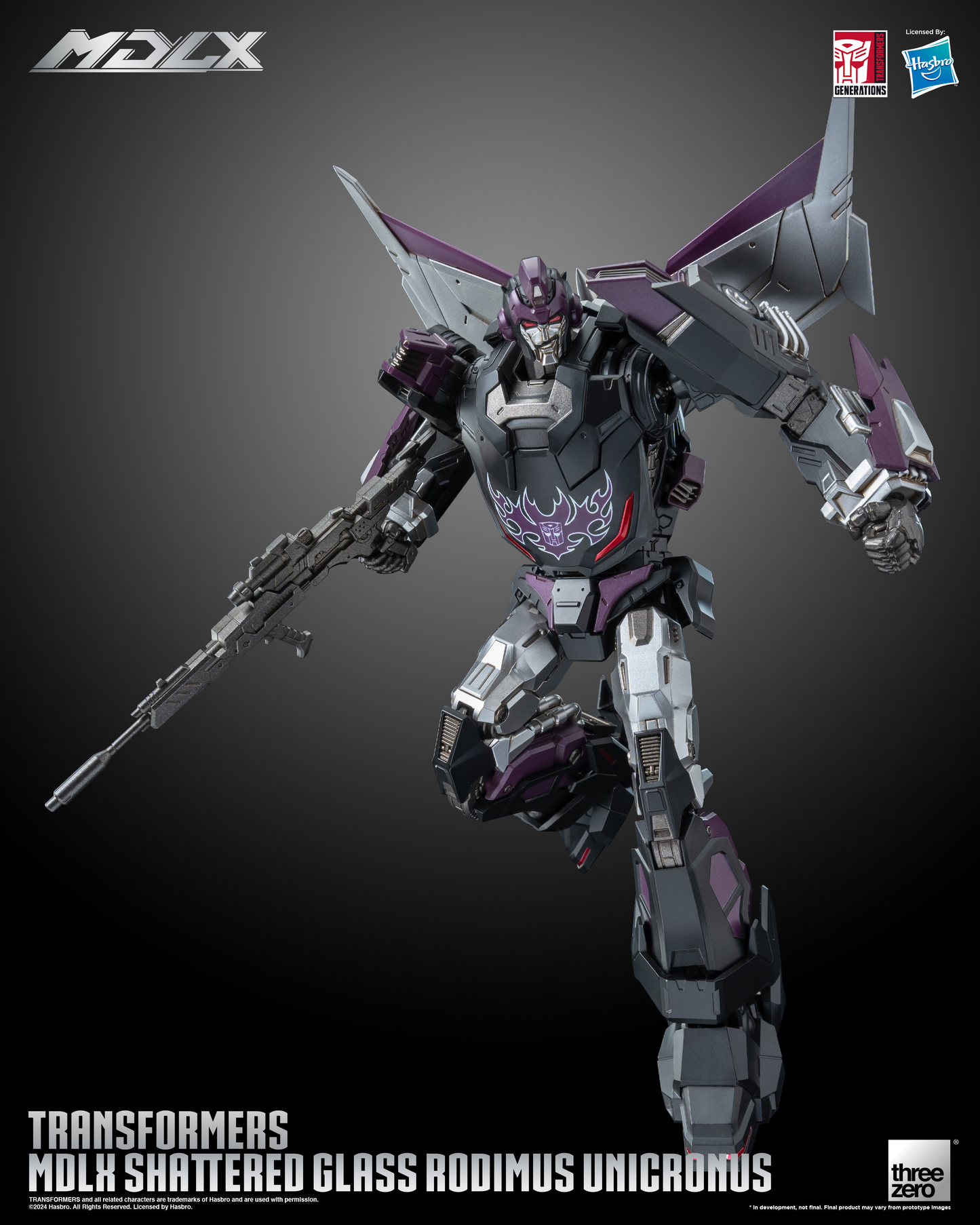 MDLX Shattered Glass Rodimus Unicronus