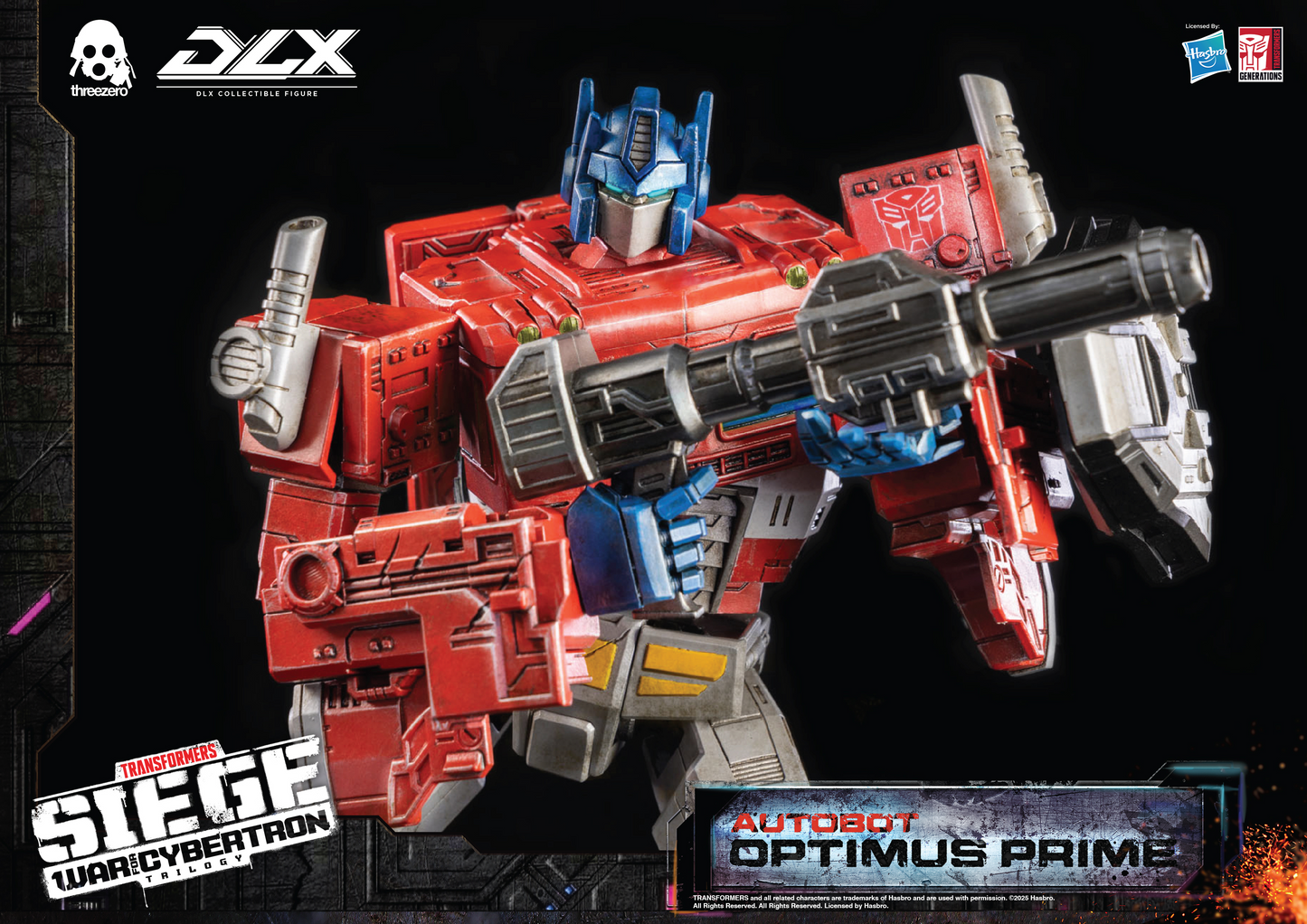 DLX Optimus Prime - Transformers: War for Cybertron Trilogy