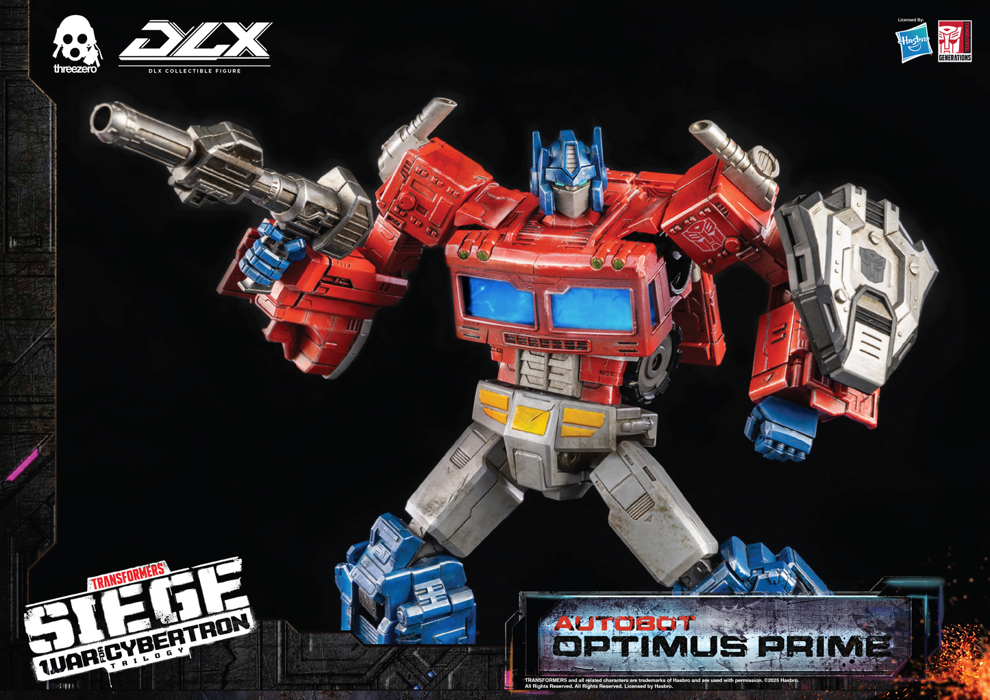 DLX Optimus Prime - Transformers: War for Cybertron Trilogy