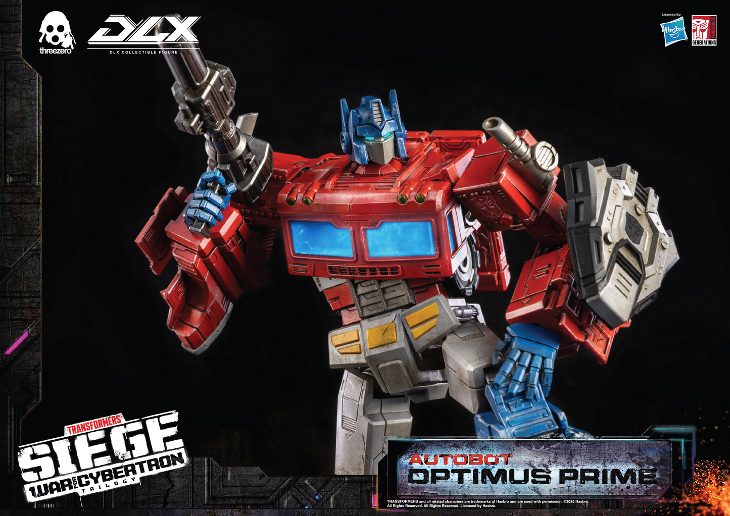 DLX Optimus Prime - Transformers: War for Cybertron Trilogy