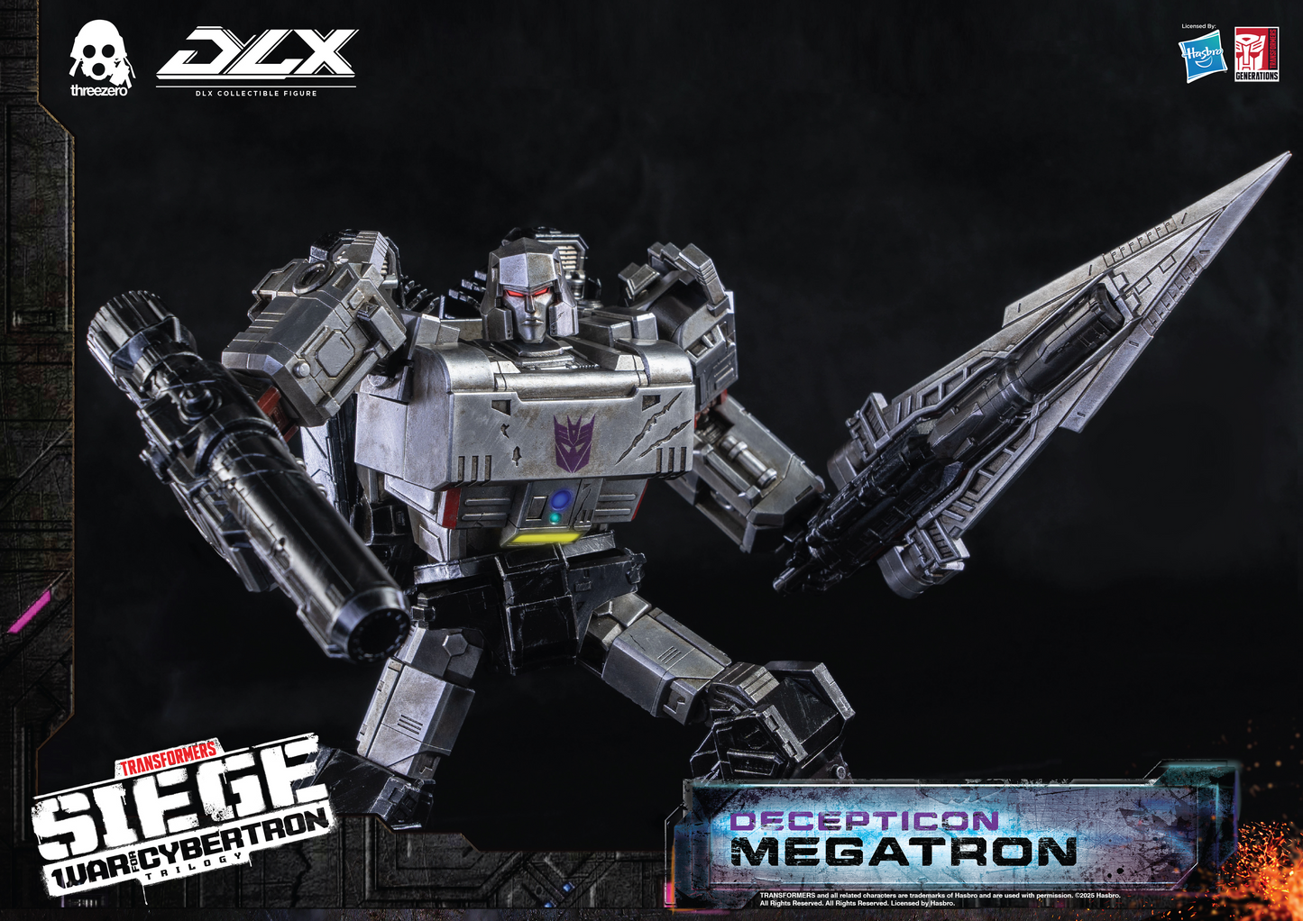 DLX Megatron - Transformers: War for Cybertron Trilogy