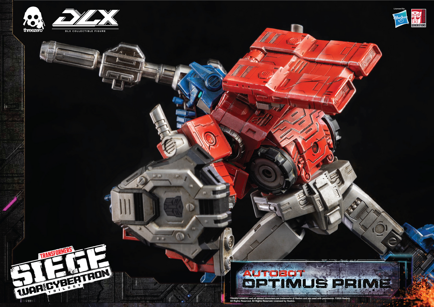 DLX Optimus Prime - Transformers: War for Cybertron Trilogy