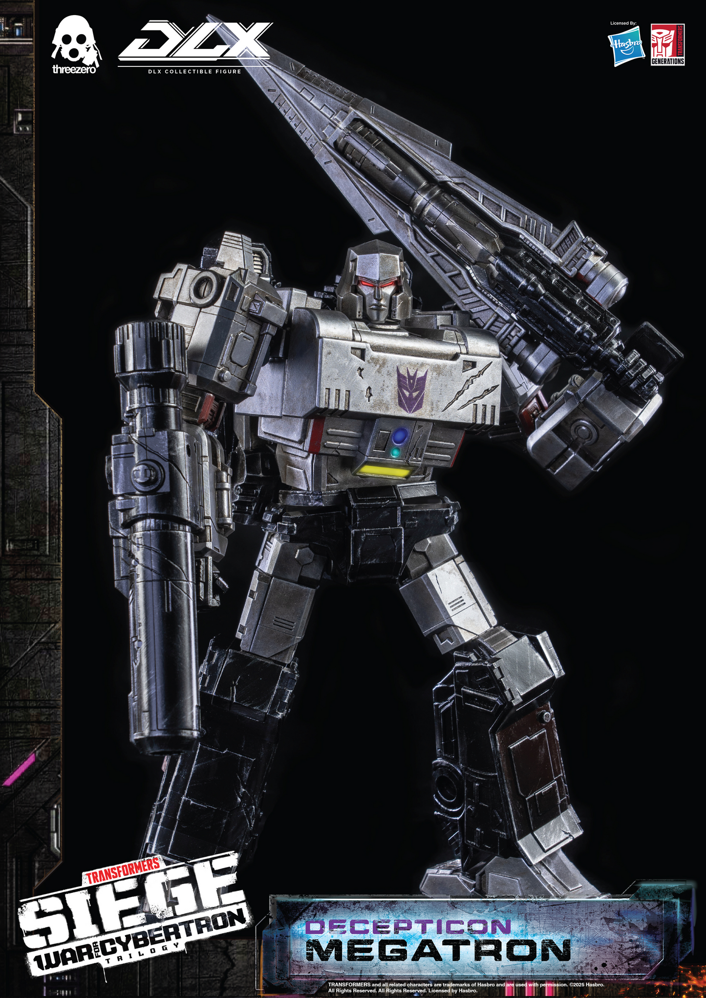 DLX Megatron - Transformers: War for Cybertron Trilogy