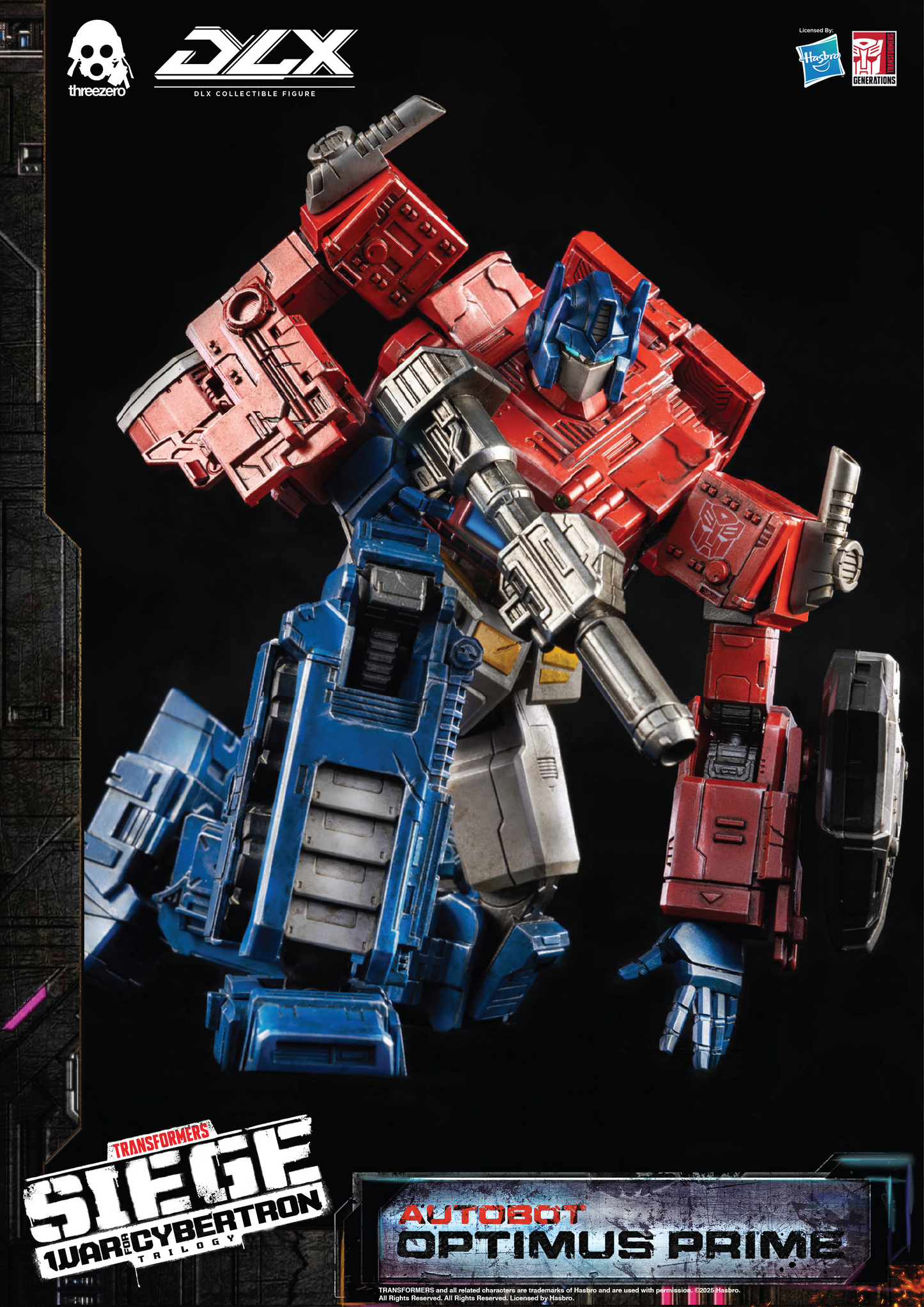 DLX Optimus Prime - Transformers: War for Cybertron Trilogy