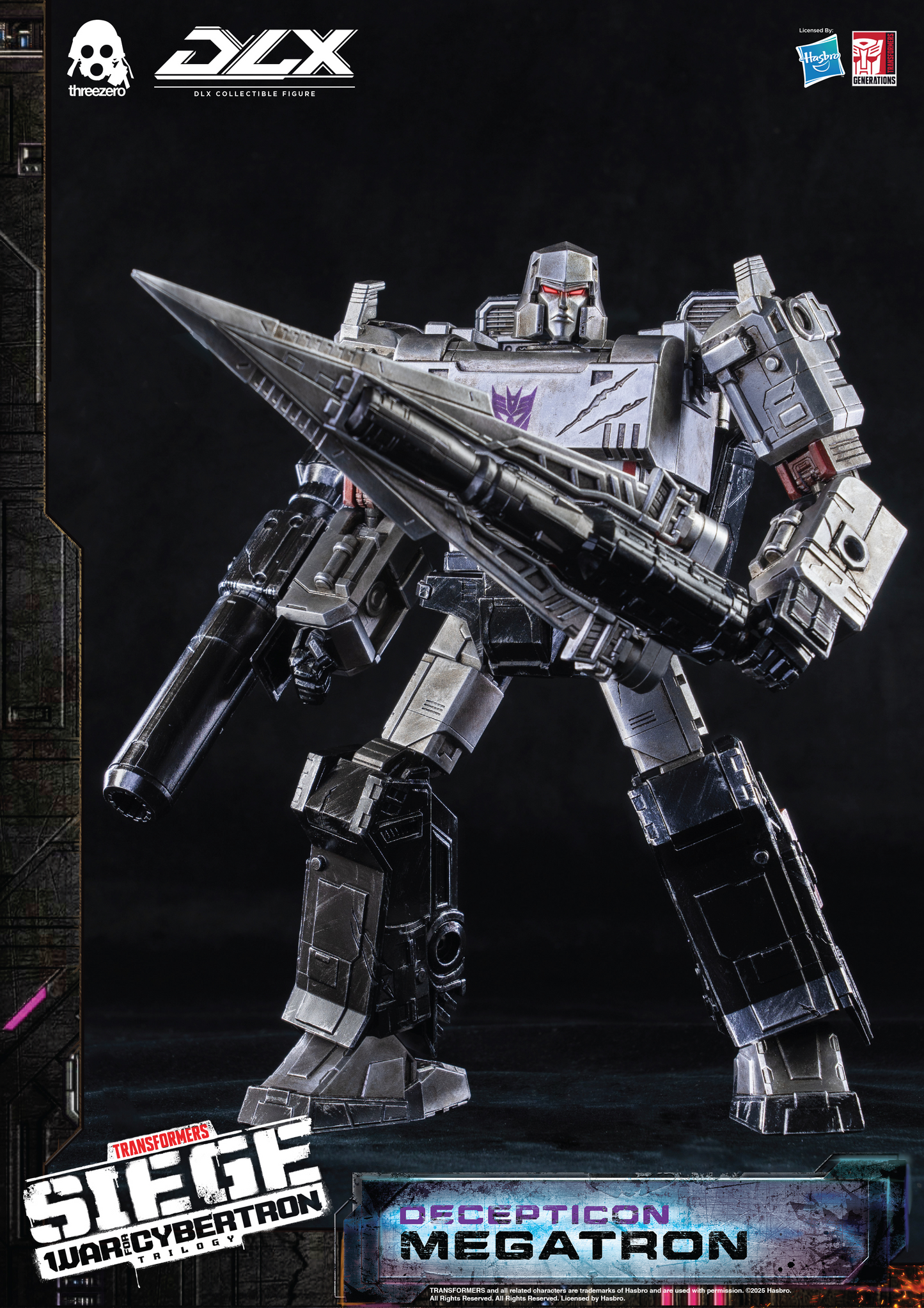 DLX Megatron - Transformers: War for Cybertron Trilogy