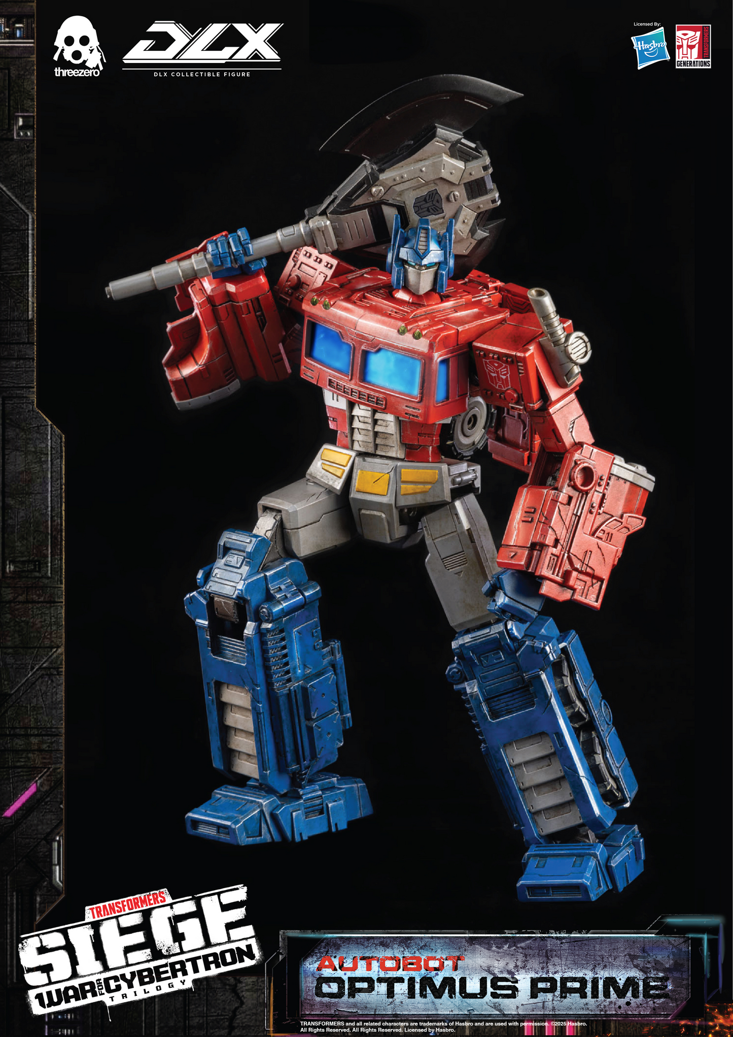 DLX Optimus Prime - Transformers: War for Cybertron Trilogy