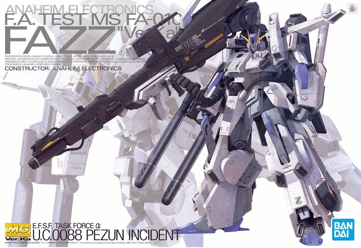 MG 1/100 FAZZ Ver.Ka MS FA-010-A