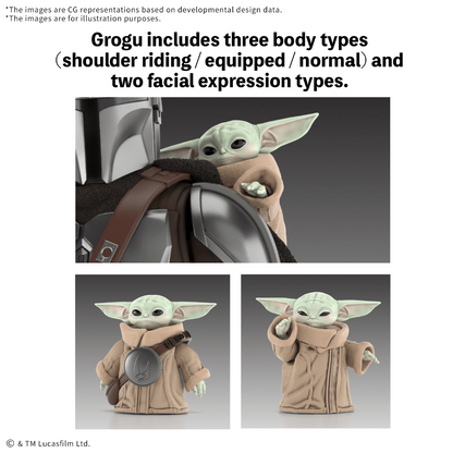 1/12 Star Wars The Mandalorian and Grogu