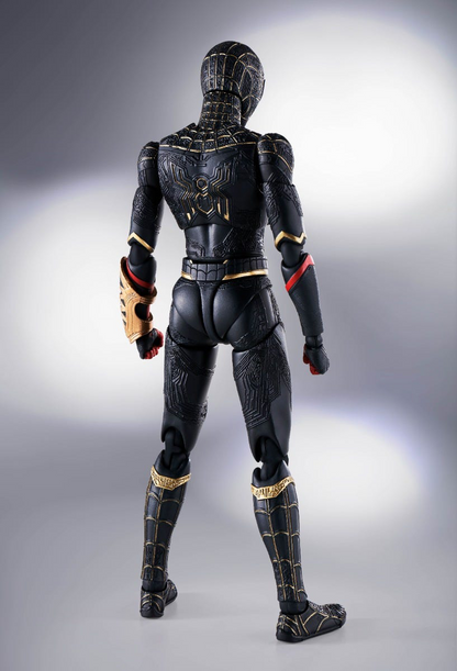 S.H.Figuarts Spider-Man No Way Home Black and Gold Suit