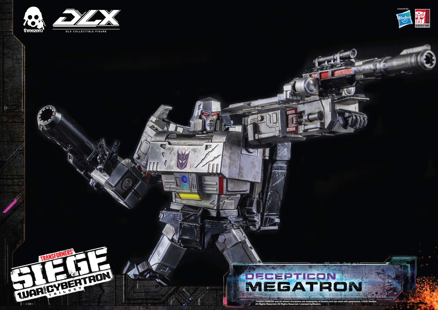 DLX Megatron - Transformers: War for Cybertron Trilogy