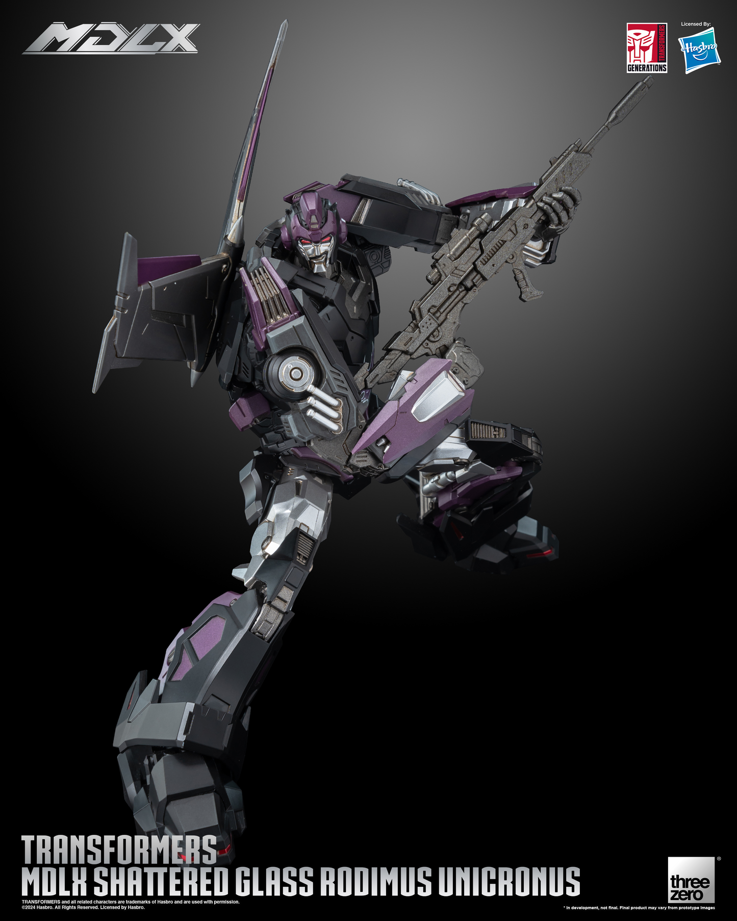 MDLX Shattered Glass Rodimus Unicronus