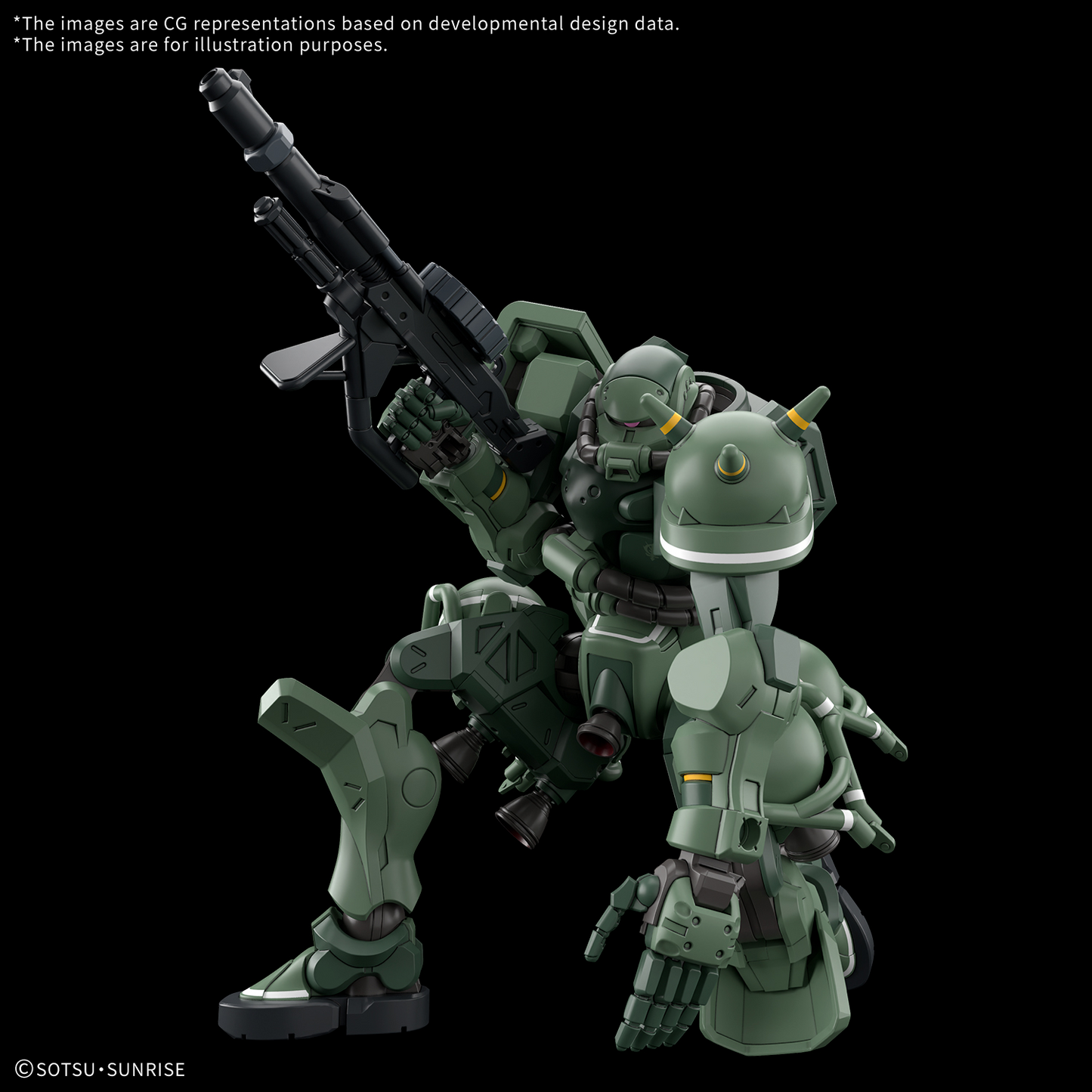 HG 1/144 MS-06 Zaku (GQ)