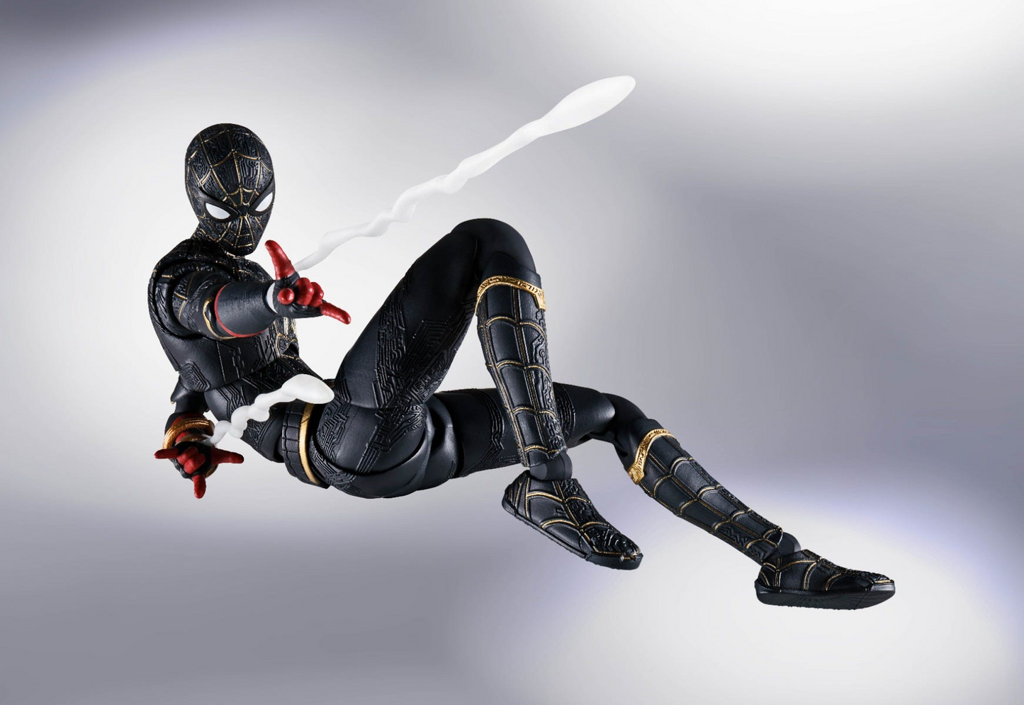 S.H.Figuarts Spider-Man No Way Home Black and Gold Suit