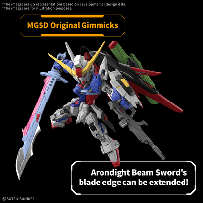 MGSD DESTINY GUNDAM ZGMF-X42S