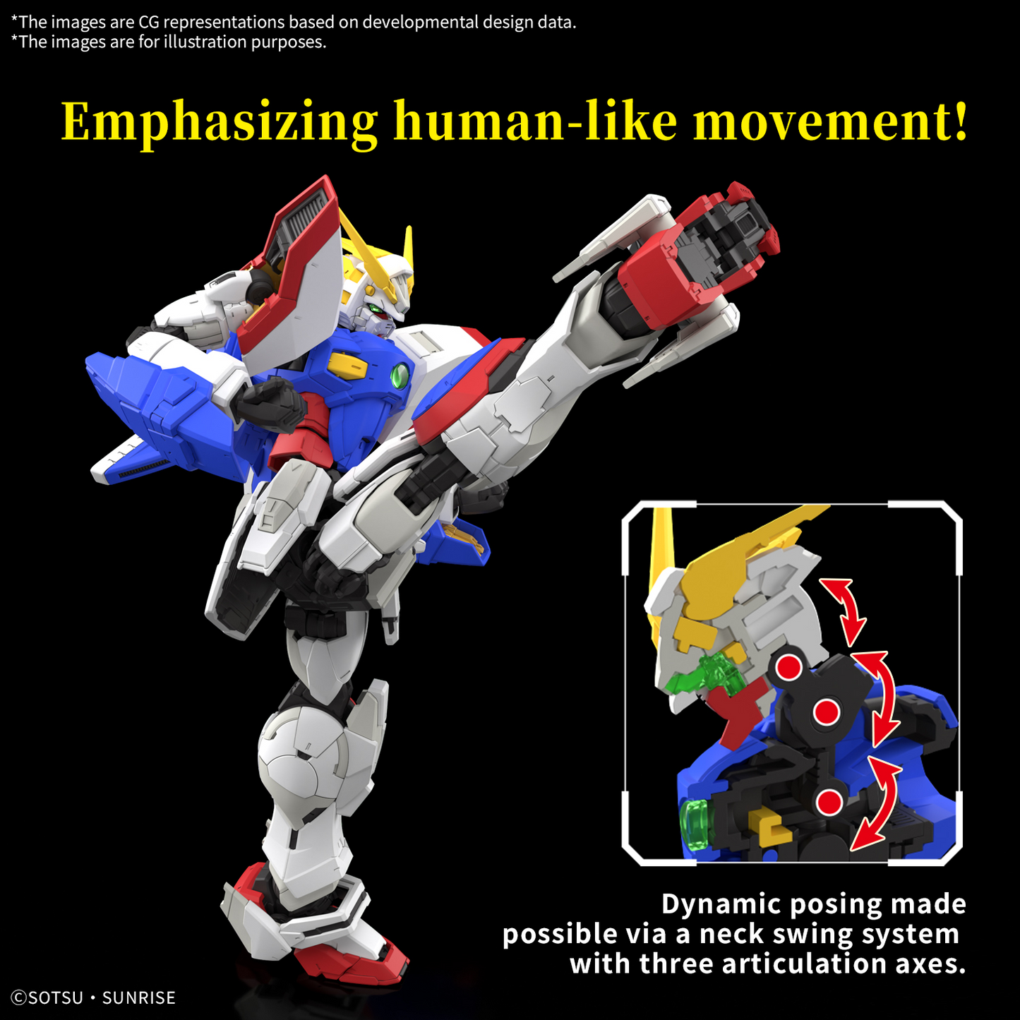RG 1/144 Shining Gundam GF13-017NJ