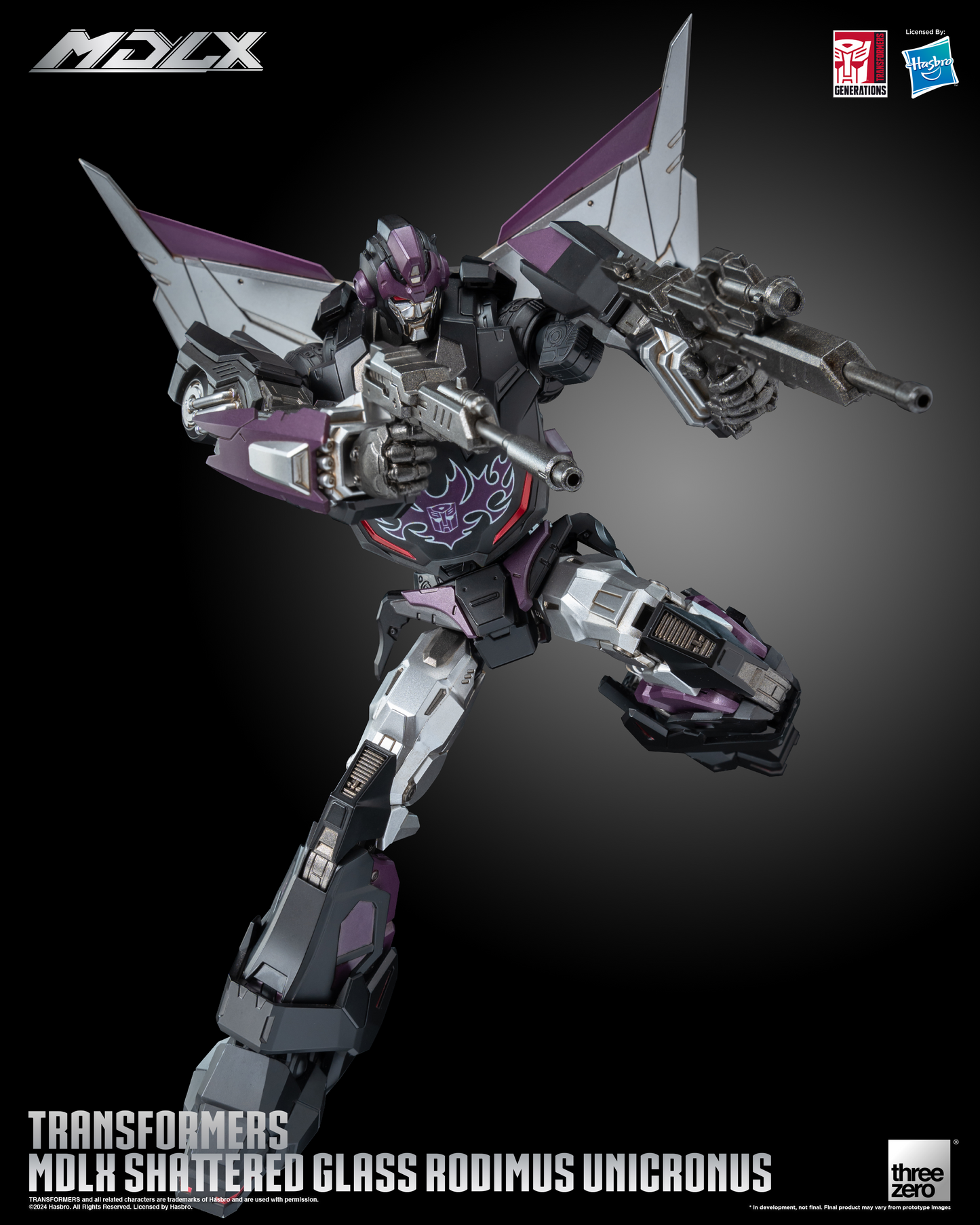 MDLX Shattered Glass Rodimus Unicronus