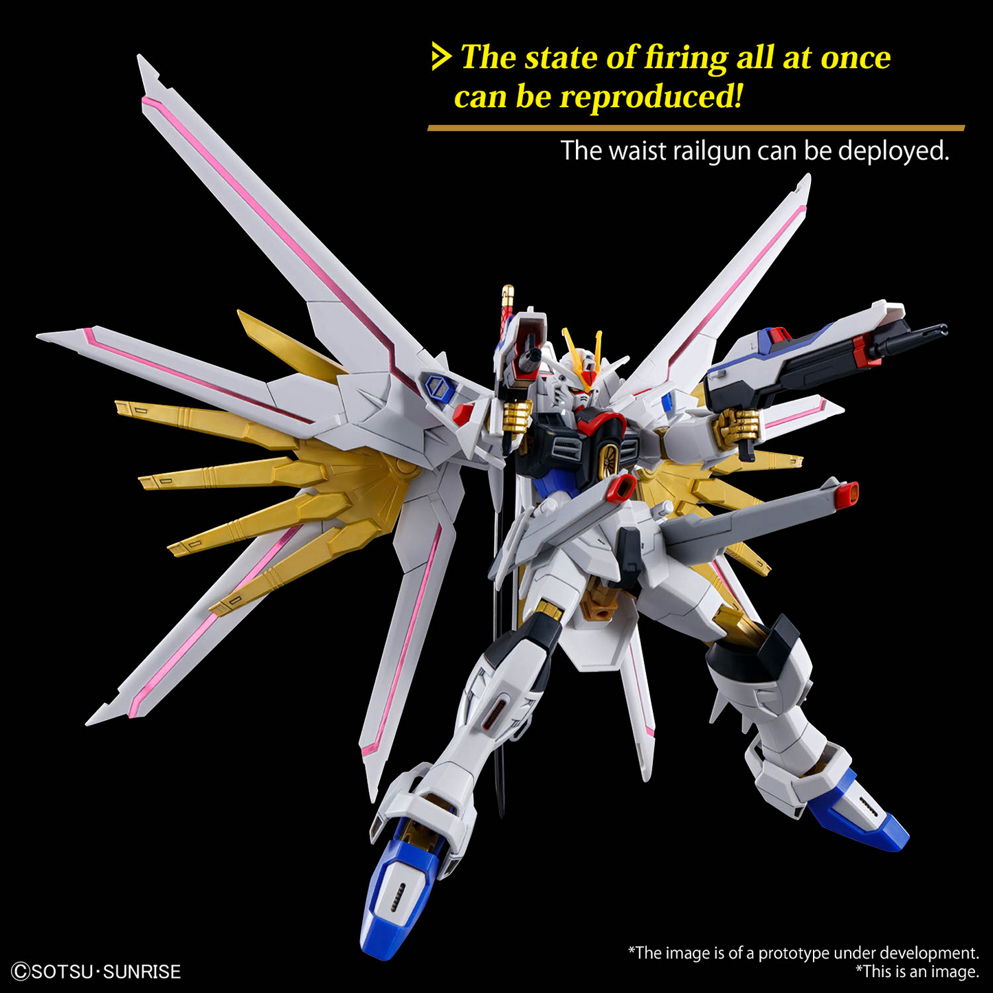 1/144 HG Mighty Strike Freedom Gundam ZGMF/A-262PD-P