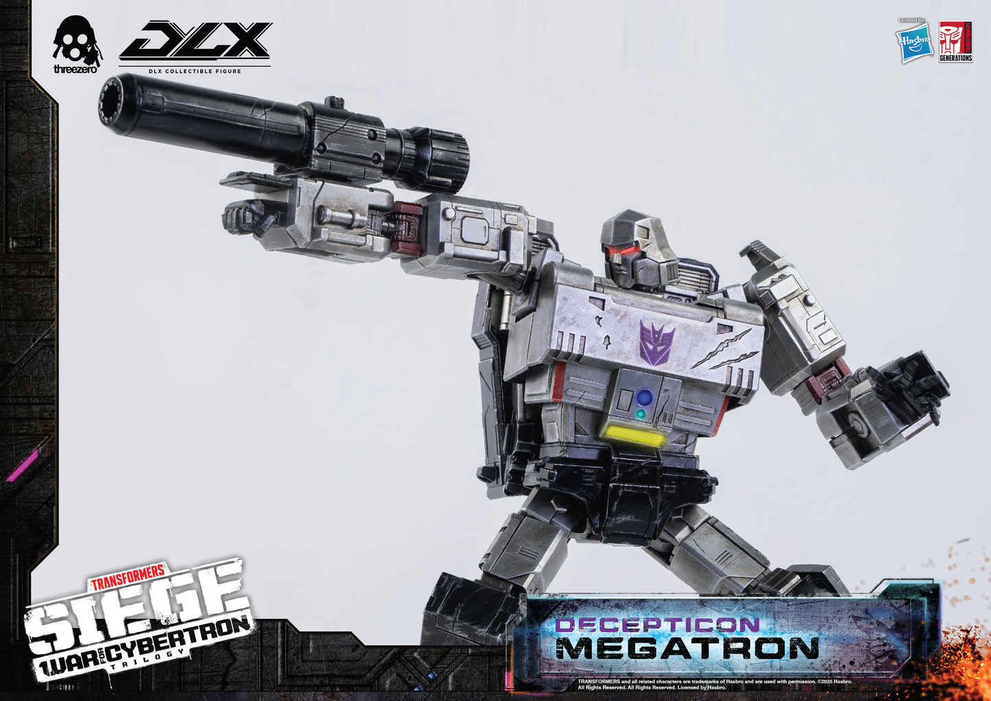 DLX Megatron - Transformers: War for Cybertron Trilogy