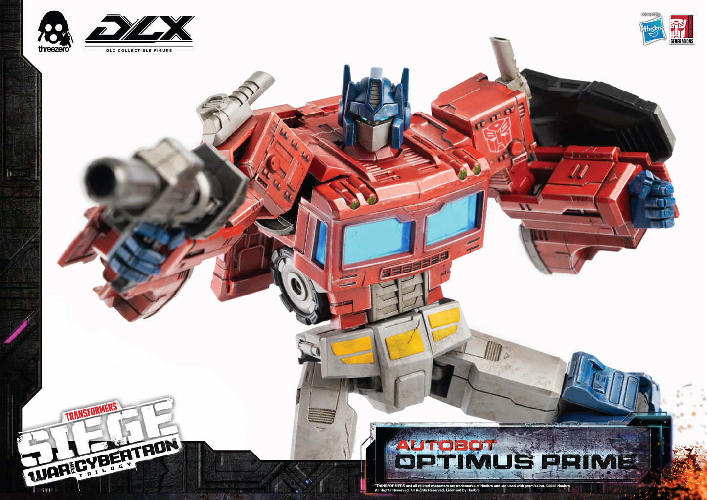 DLX Optimus Prime - Transformers: War for Cybertron Trilogy