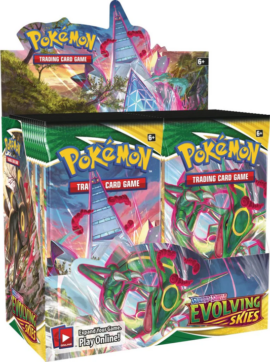 Pokemon: Sword and Shield Evolving Skies Booster Box -SWSH07
